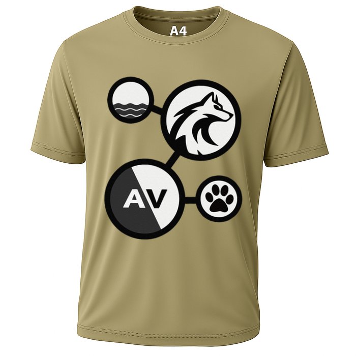 Elemental Waterwolf Cooling Performance Crew T-Shirt