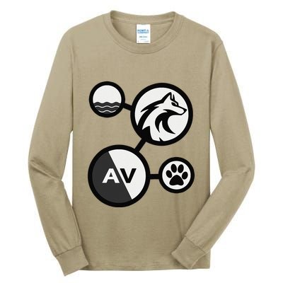 Elemental Waterwolf Tall Long Sleeve T-Shirt