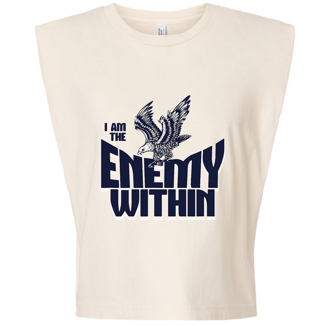 Enemy Within Garment-Dyed Women's Muscle Tee