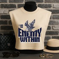 Enemy Within Garment-Dyed Women's Muscle Tee