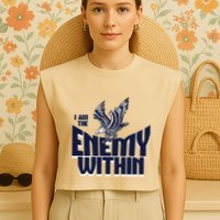 Enemy Within Garment-Dyed Women's Muscle Tee