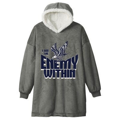 Enemy Within Hooded Wearable Blanket