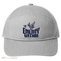 Enemy Within 7-Panel Snapback Hat