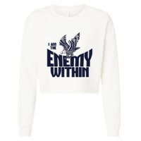 Enemy Within Cropped Pullover Crew