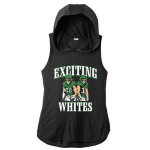 Exciting Whites Ladies PosiCharge Tri-Blend Wicking Draft Hoodie Tank