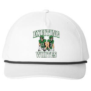 Exciting Whites Snapback Five-Panel Rope Hat