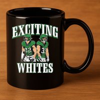 Exciting Whites 11oz C Handle Ceramic Mug