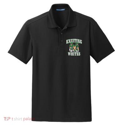 Exciting Whites Dry Zone Grid Polo