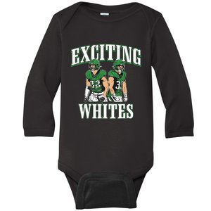 Exciting Whites Baby Long Sleeve Bodysuit