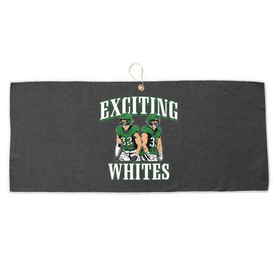 Exciting Whites Large Microfiber Waffle Golf Towel
