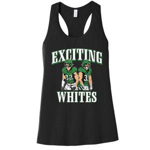 Exciting Whites Women's Racerback Tank