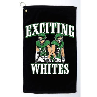 Exciting Whites Golf Towel