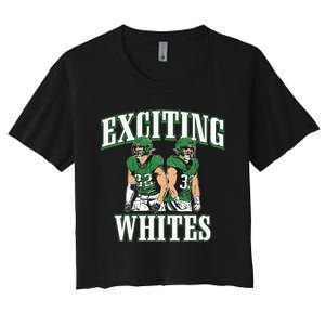 Exciting Whites Women's Crop Top Tee