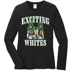 Exciting Whites Ladies Long Sleeve Shirt