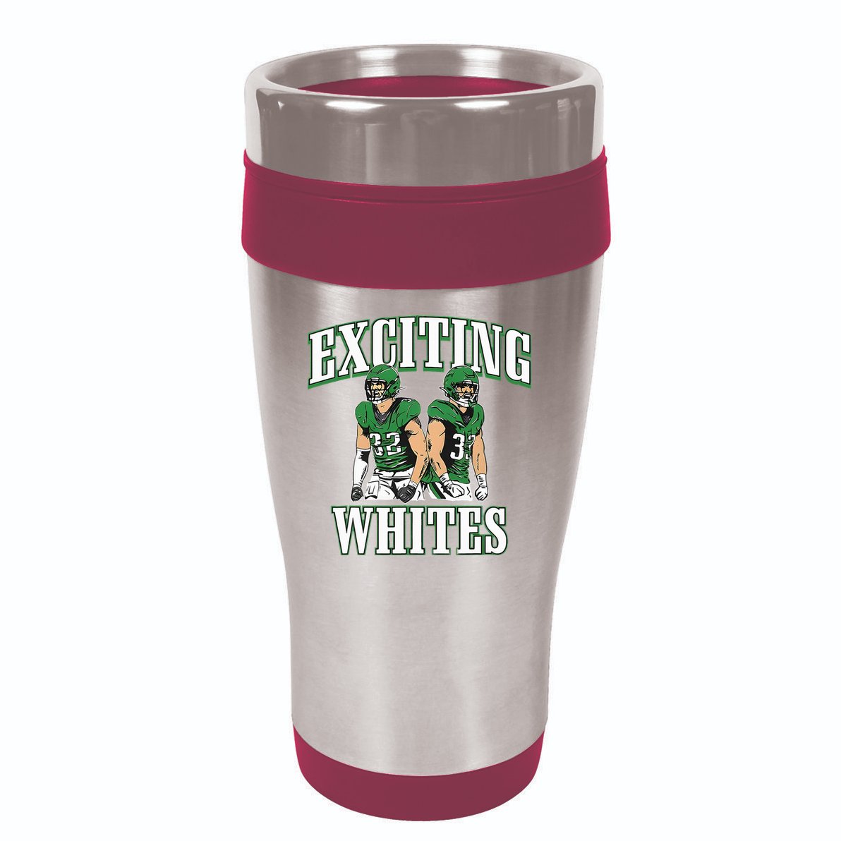 Exciting Whites 16oz Travel Tumbler