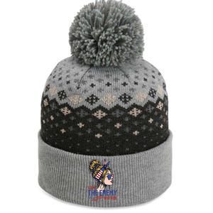 Enemy Within The Baniff Cuffed Pom Beanie