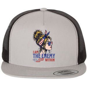 Enemy Within Flat Bill Trucker Hat