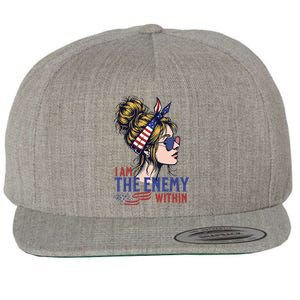 Enemy Within Wool Snapback Cap