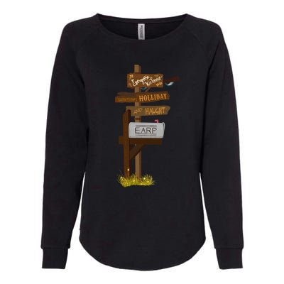 Everyone Welcome Womens California Wash Sweatshirt