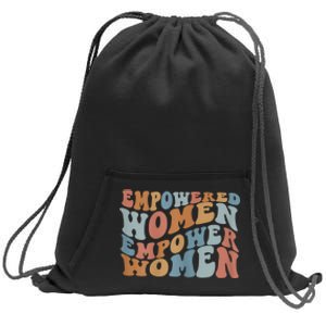 Empowered Women Empower Women The Safe Center Sweatshirt Cinch Pack Bag