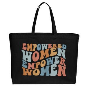 Empowered Women Empower Women The Safe Center Cotton Canvas Jumbo Tote