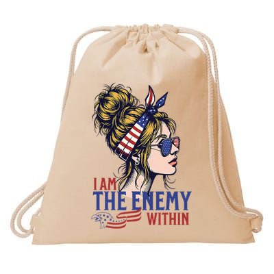 Enemy Within Drawstring Bag