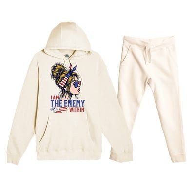 Enemy Within Premium Hooded Sweatsuit Set