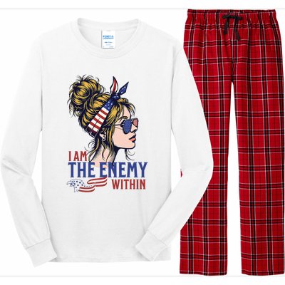 Enemy Within Long Sleeve Pajama Set