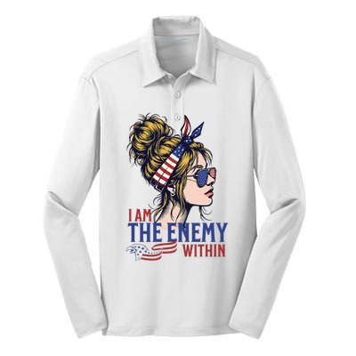 Enemy Within Silk Touch Performance Long Sleeve Polo