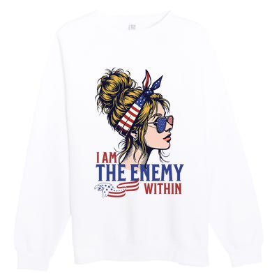 Enemy Within Premium Crewneck Sweatshirt