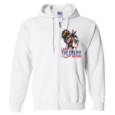 Enemy Within Full Zip Hoodie