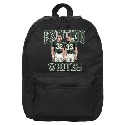 Exciting Whites Exciting Whites Exciting Whites 16 in Basic Backpack
