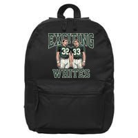 Exciting Whites Exciting Whites Exciting Whites 16 in Basic Backpack