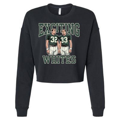 Exciting Whites Exciting Whites Exciting Whites Cropped Pullover Crew