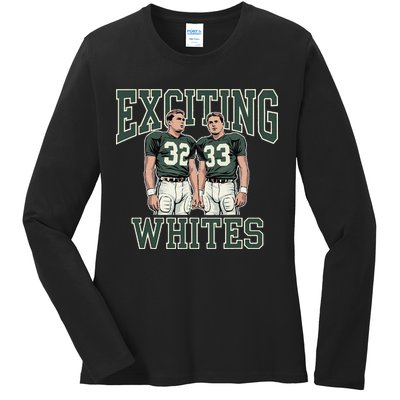 Exciting Whites Exciting Whites Exciting Whites Ladies Long Sleeve Shirt