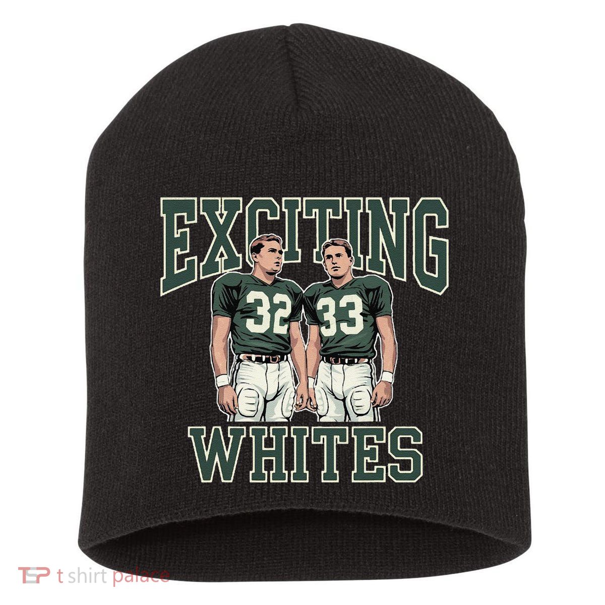 Exciting Whites Exciting Whites Exciting Whites Short Acrylic Beanie