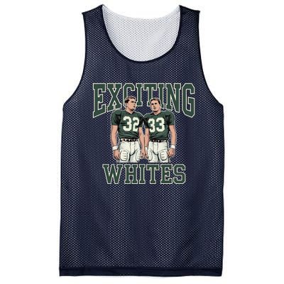 Exciting Whites Exciting Whites Exciting Whites Mesh Reversible Basketball Jersey Tank