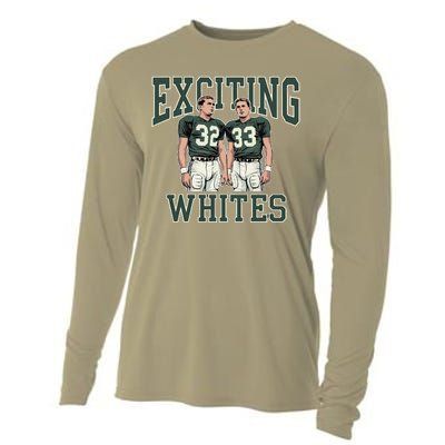 Exciting Whites Exciting Whites Exciting Whites Cooling Performance Long Sleeve Crew