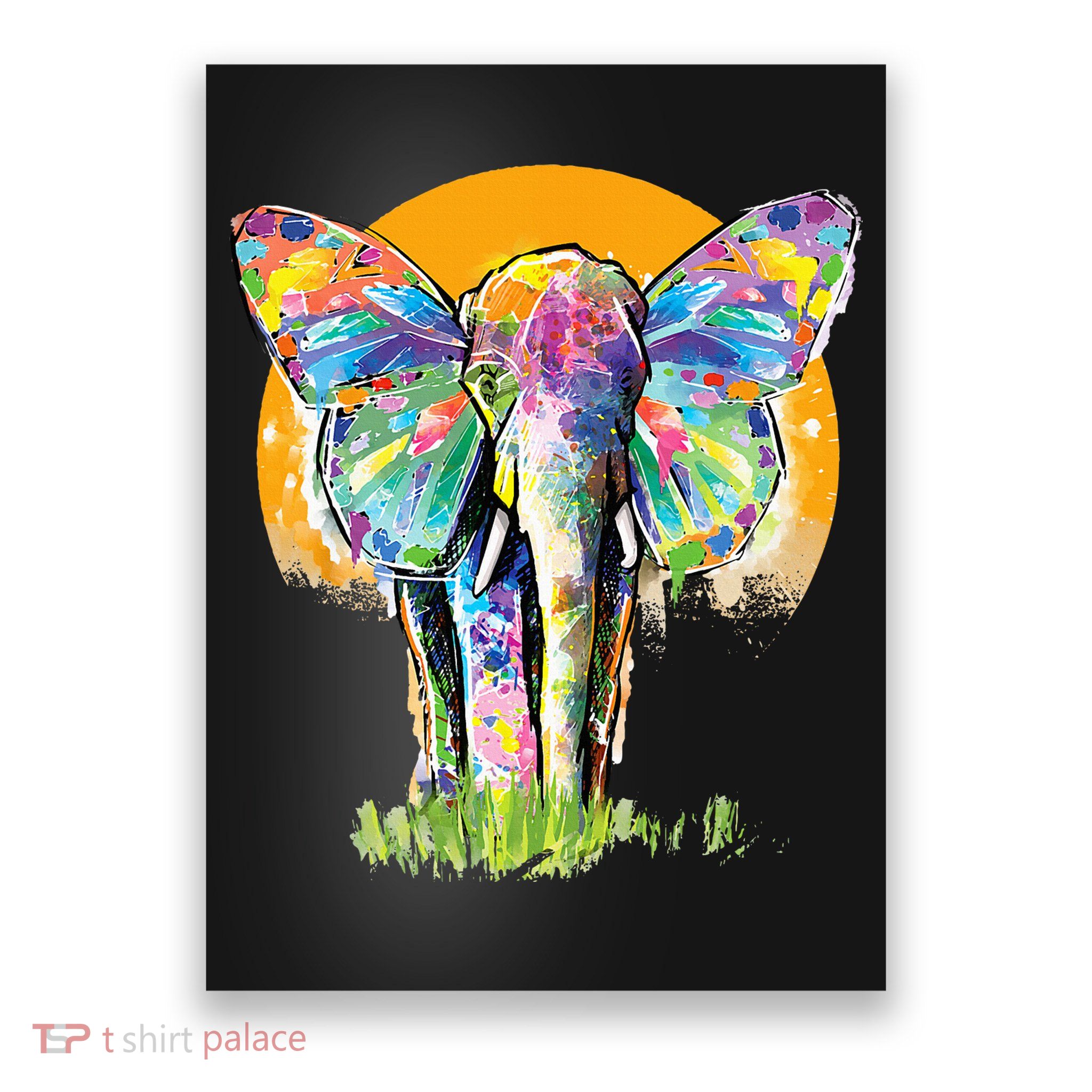 Elephant Women Elephant Lover Elephant Poster