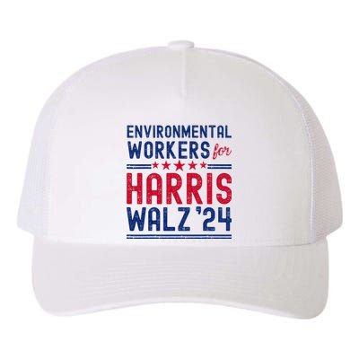 Environmentalists Workers For Harris Walz 2024 Yupoong Adult 5-Panel Trucker Hat