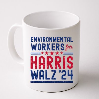 Environmentalists Workers For Harris Walz 2024 Coffee Mug