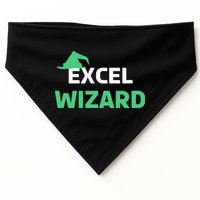 Excel Wizard Funny Spreadsheet Excel Humor USA-Made Doggie Bandana