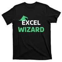 Excel Wizard Funny Spreadsheet Excel Humor T-Shirt