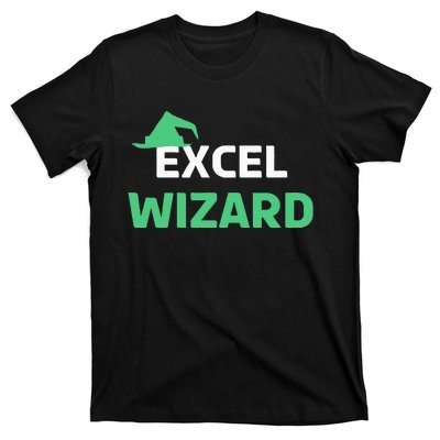 Excel Wizard Funny Spreadsheet Excel Humor T-Shirt