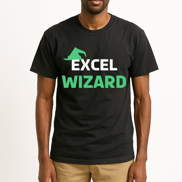 Excel Wizard Funny Spreadsheet Excel Humor Tall T-Shirt