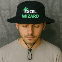 Excel Wizard Funny Spreadsheet Excel Humor Legacy Cool Fit Booney Bucket Hat