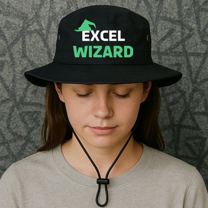 Excel Wizard Funny Spreadsheet Excel Humor Legacy Cool Fit Booney Bucket Hat