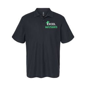 Excel Wizard Funny Spreadsheet Excel Humor Softstyle Adult Sport Polo