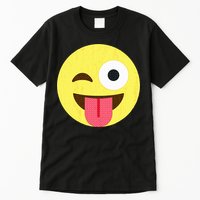 Emoticon Winking Face With Tongue Tall T-Shirt