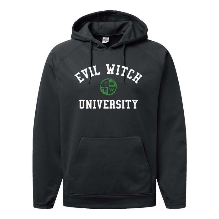 Evil Witch Funny Wicked College Performance Fleece Hoodie